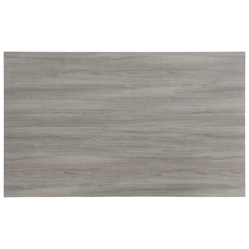 Gray Rectangular Dining Table