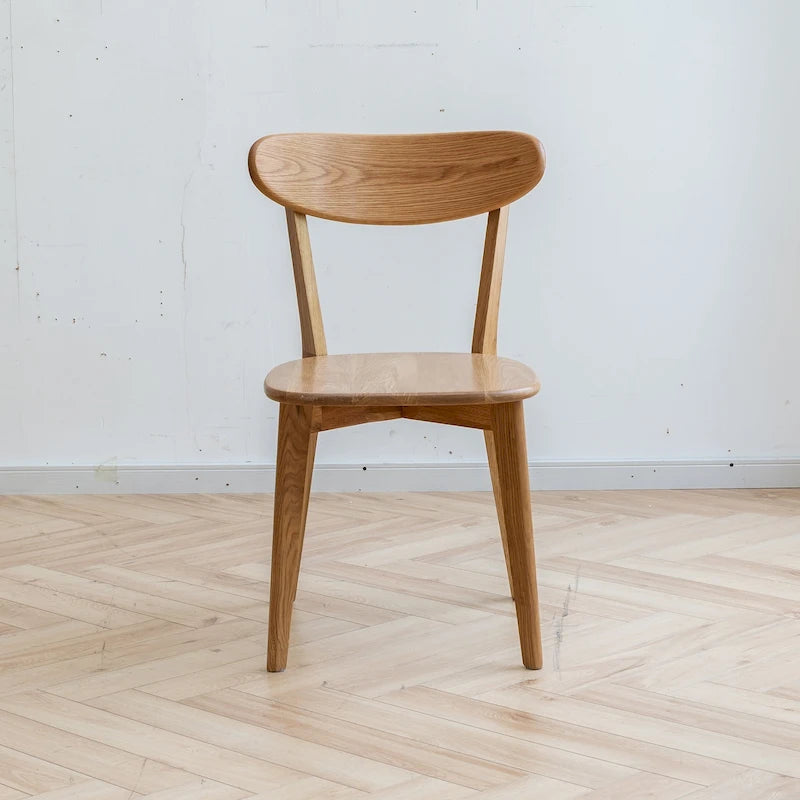 Solid Oak Wood Dining Chair, FAS Grade
