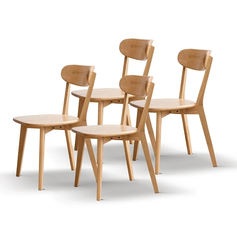 Solid Oak Wood Dining Chair, FAS Grade