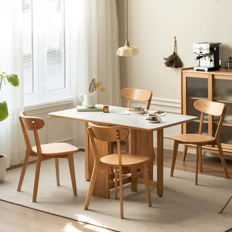 Solid Oak Wood Dining Chair, FAS Grade
