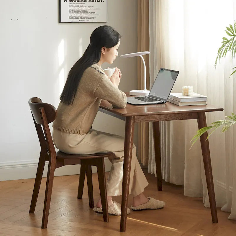 Solid Oak Wood Dining Chair, FAS Grade