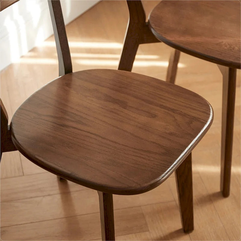 Solid Oak Wood Dining Chair, FAS Grade