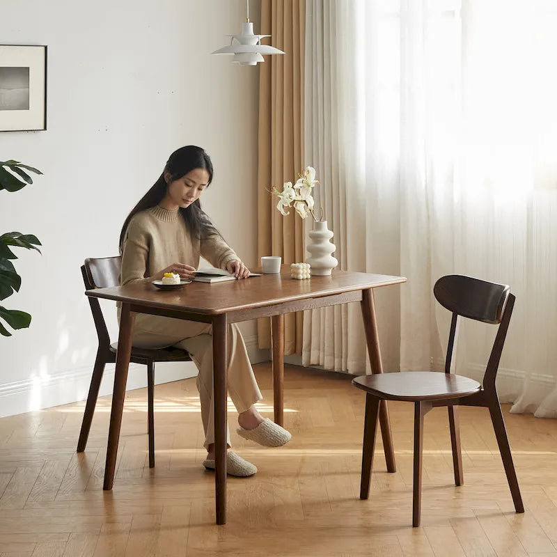 Solid Oak Wood Dining Chair, FAS Grade