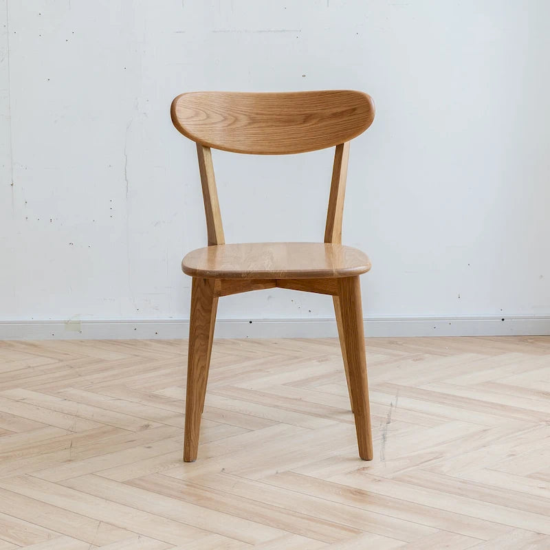 Solid Oak Wood Dining Chair, FAS Grade