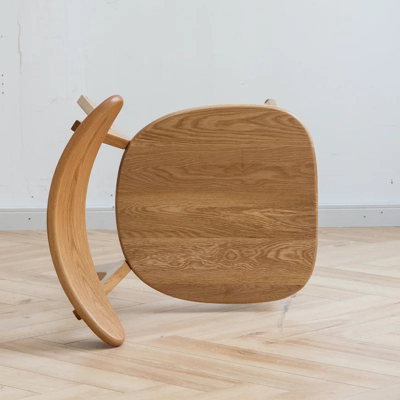 Solid Oak Wood Dining Chair, FAS Grade
