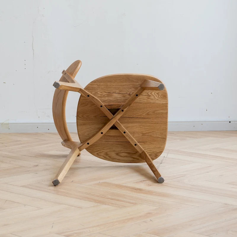 Solid Oak Wood Dining Chair, FAS Grade