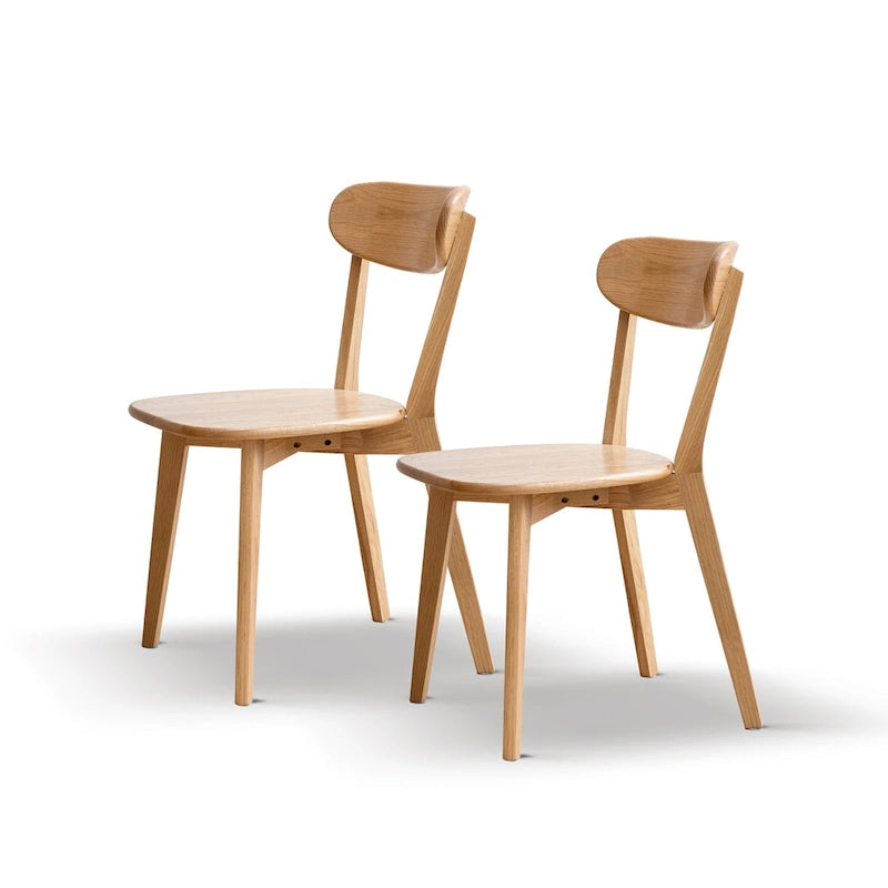 Solid Oak Wood Dining Chair, FAS Grade