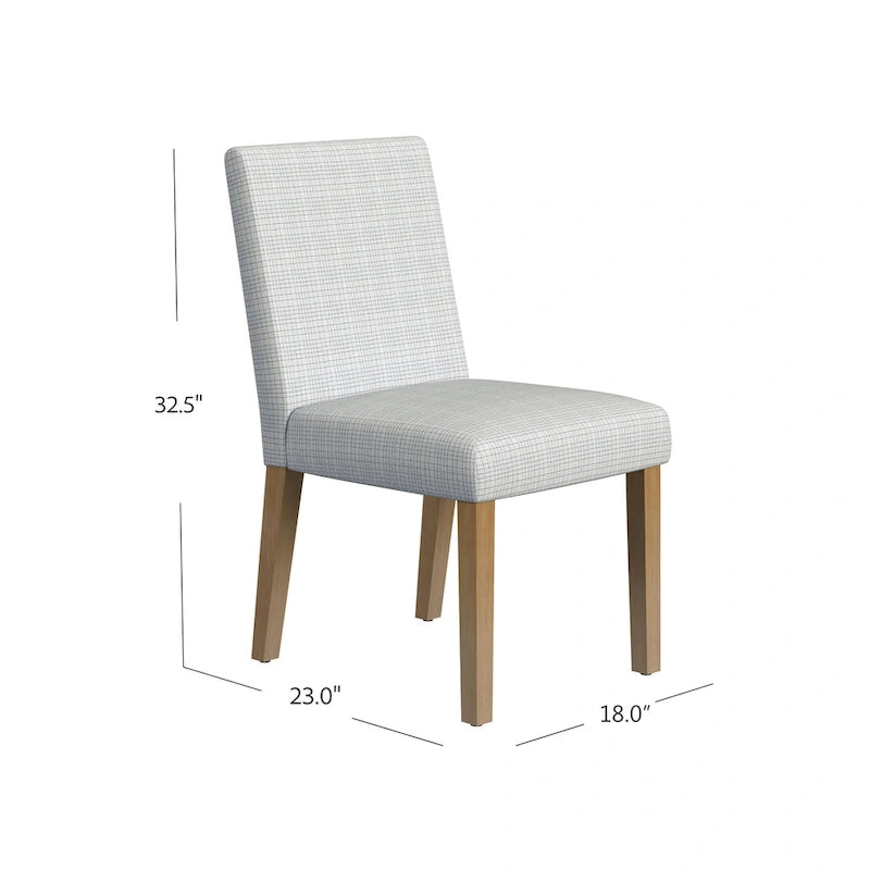 Classic Upholstered Parsons Dining Chair (Single)