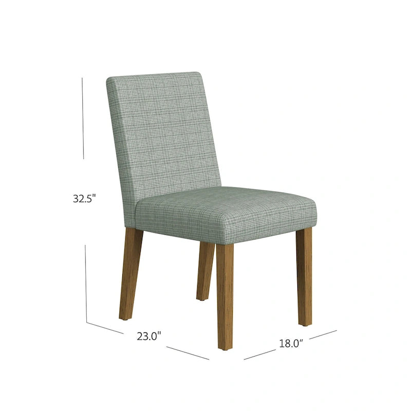 Classic Upholstered Parsons Dining Chair (Single)