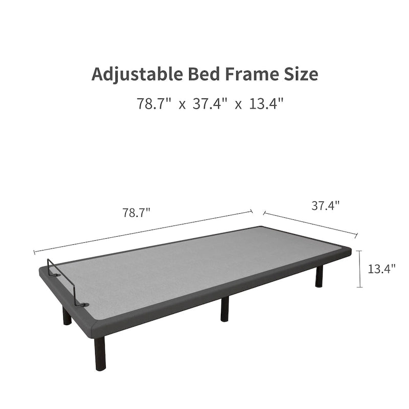 Electric Adjustable Bed Frame with Massage