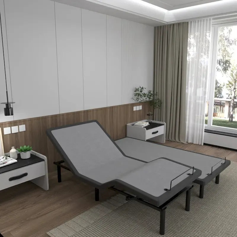 Electric Adjustable Bed Frame with Massage