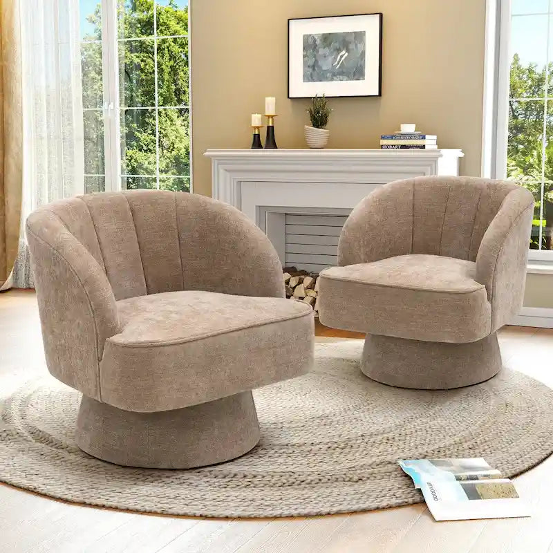 Swivel Accent Chair Armchair for Living Room & Bedroom