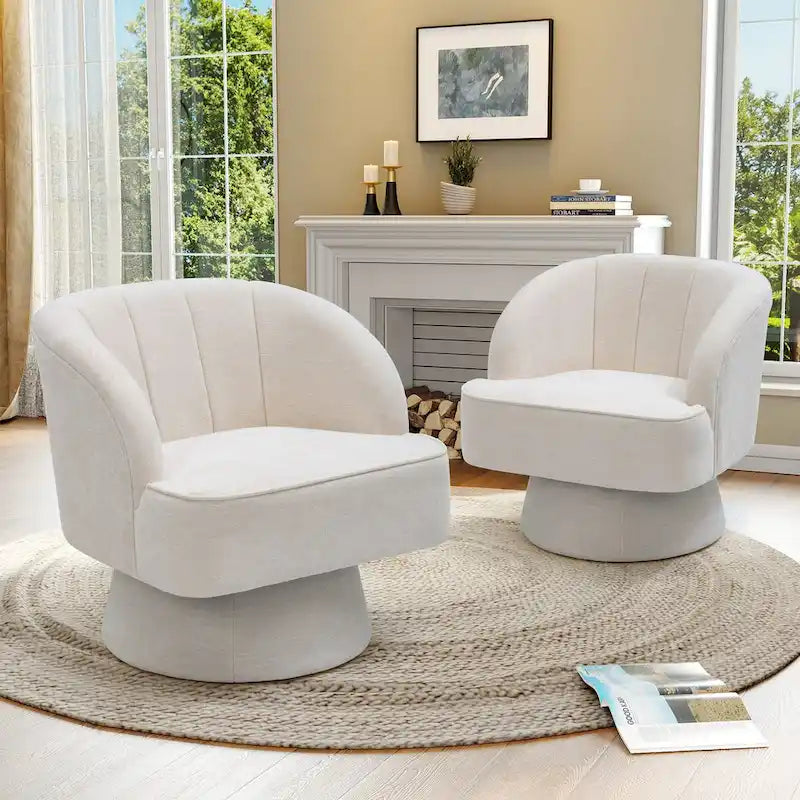 Swivel Accent Chair Armchair for Living Room & Bedroom