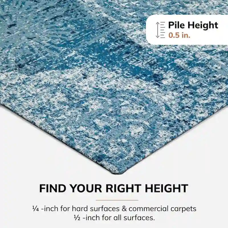 36 x 48 1/4" Rug'd Chair Mat